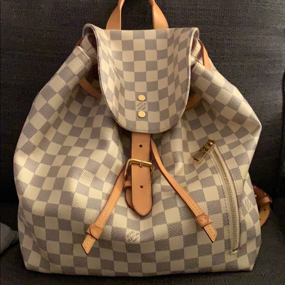 Louis Vuitton Sperone Backpack Damier Azur - Picture 4 of 4